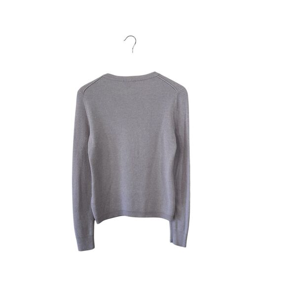 Lilla P Medium Sweater Top Pullover Long Sleeve Pale Purple Cotton Modal Womens - Picture 2 of 12